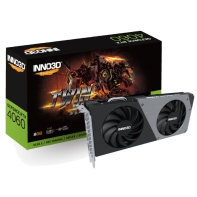 купить Видеокарта Inno3D GeForce RTX4060 TWIN X2, 2460MHz 8G GDDR6 128-bit HDMI 3xDP N40602-08D6-173051N в Алматы фото 3