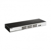 купить D-Link DGS-1210-26/FL1A  Управляемый L2 коммутатор с 24 портами 10/100/1000Base-T и 2 портами 1000B в Алматы фото 1