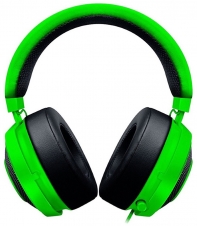 купить Гарнитура, Razer, Kraken Green, RZ04-02830200-R3M1, Микрофон выдвижной гибкий, Динамики 50 мм, 30 мВт, 12 - 28000 Гц, 32 Ом, 109 дБ, 3.5 Mini Jack, Чёрный в Алматы фото 3