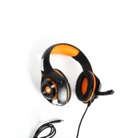 купить Гарнитура игровая CROWN CMGH-101T Black&orange в Алматы фото 3