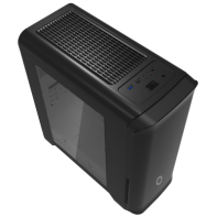 купить Корпус ПК без БП GameMax H602 BK Explorer Black <MATX, 2x3.5, 2x2.5, 1xUSB 3.0, 2 x USB 2.0, HD Audio, Microphone188x440x407mm> в Алматы фото 2