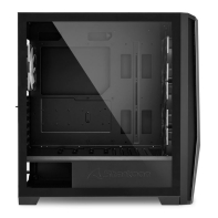 купить Корпус ПК без БП Sharkoon TG7M RGB <EATX, 2x3.5, 4x2.5, 2xUSB 3.0, 1x TypeC, Audio,, 3x120mm ARGB F/P, 1x120mm ARGB R/P, 485*220*488mm> в Алматы фото 2