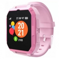 купить Смарт часы Geozon G-Kids 4G Ultra розовый в Алматы фото 1
