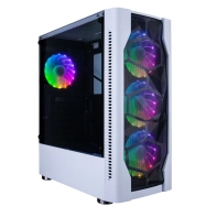 купить Компьютерный корпус 1STPLAYER D4 White без Б/П D4-WH-1F5MW-3F5SW в Алматы