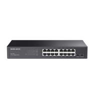 Купить Коммутатор Easy Smart GbE 16-портовый Mercusys MS116GS <16-портовый гигабитный коммутатор Easy Smar, металлический корпус, монтаж в стойку 13*,  режим изоляции?предотвращение петель?не требует настройки> в Алматы