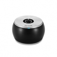 купить Колонки, Delux, DLS-Q12BB, Портативные, Bluetooth, AUX, Порт mini-USB, Поддержка *hands-free*, RMS 3W*2, Чёрный в Алматы фото 1