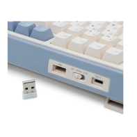 купить Клавиатура AULA F75, Cedar Green, mechanical, Gray Wood V3, EN/RU/KZ, 2.4/BT/USB-C в Алматы фото 3