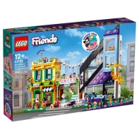 купить Конструктор LEGO Friends Цветочные и дизайнерские магазины в центре города 41732 в Алматы фото 2