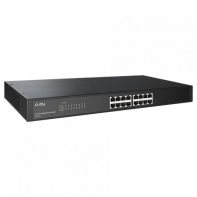 купить Коммутатор гигабитный 16-портовый CUDY GS1016 <10/100/1000 Mbps, Металлический корпус> в Алматы фото 1