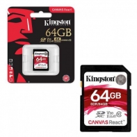купить Карта памяти SD 64GB Class 10 U3 Kingston SDR/64GB в Алматы фото 1