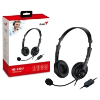 купить Гарнитура Genius RS2, HS-230U, USB, 31710021400 в Алматы фото 3