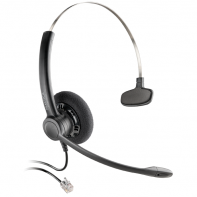 купить Наушники-гарнитура проводная Plantronics SP11-QD черный в Алматы фото 1