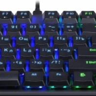Купить Клавиатура игровая механическая Defender Armada GK-004 RU,RGB черный Алматы