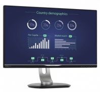 купить Монитор LCD 25** 16:9 2560х1440 IPS, nonGLARE, 350cd/m2, H178&deg;/V178&deg;, 1000:1, 5ms, VGA, DVI, DP,  HDMI, USB 3.0 x 3, Tilt, Audio out, 2 ВТх 2, 2Y, Black в Алматы фото 3