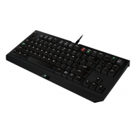 купить Клавиатура,Razer, BlackWidow Tournament 2014, RZ03-00811900-R3R1, Игровая, Компактная, Механические переключатели Razer Green, Программируемые клавиши, USB, Размер: 154*366*30 мм., Анг/Рус, Чехол, Чёрный в Алматы фото 3