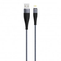 купить Кабель OLMIO SOLID, USB 2.0 - microUSB, 1.2м, 2.1A, усиленный, цвет капучино в Алматы фото 1