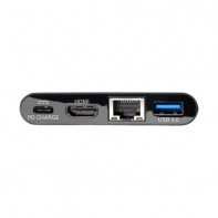 купить Адаптер TrippLite/USB-C Multiport Adapter, 4K HDMI, USB-A Port, Gbe and PD Charging, HDCP, Black в Алматы фото 2
