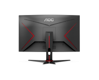 купить Изогнутый профессиональный игровой монитор 23,6* AOC C24G2AE/BK VA 165Hz 4ms 250cd/m 178/178 Curved 1500R 3000:1 80млн:1 2xHDMI 1xD-SUB 2x2W Black/Red в Алматы фото 2