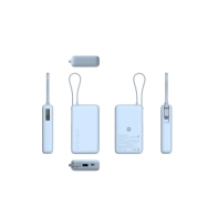 купить Портативный внешний аккумулятор Xiaomi 67W Power Bank 10000 (Integrated Cable) Ice Blue в Алматы фото 3