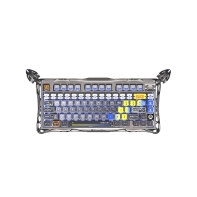 Купить KeyBoard USB, GravaStar Mercury K1Pro, Kailh Speedy Mint Linear switch, 79 keys + knob, 2,4/BT/cable Алматы