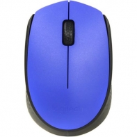 купить Мышь беспроводная Logitech M171 Blue (синяя, оптическая, 1000dpi, 2.4 GHz/USB-ресивер) в Алматы фото 1