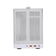 купить Корпус PCCooler K101 MESH WH 3F ITX 2xUSB3.0, 1xUSB-C, 1x3.5", 4x2.5" White в Алматы фото 3