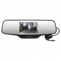 купить Видеорегистратор, Neoline, G-tech X23, Зеркало заднего вида, FullHD 30 к/с, 12/24В Камера парковки VGA 50 к/с, Циклическая запись, Поддержка microSD до 64 ГБ, Чёрный,  Цветная коробка в Алматы фото 1