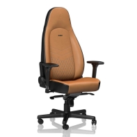 купить Игровое кресло Noblechairs ICON Cognac/Bl top grain leather (NBL-ICN-RL-CBK) в Алматы фото 2