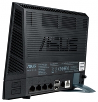 купить Модем, ASUS, DSL-AC56U, ADSL2 /VDSL2, 2.4/5 ГГц, 1200 Мбит/с, 20,5 dBm, 4х внутренних антенны, 2x UBS 2.0 в Алматы фото 2