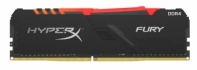 купить Модуль памяти, Kingston, HyperX Fury RGB HX426C16FB3A/8, DDR4, 8GB, DIMM <PC4-21300/2666MHz>, Чёрный в Алматы фото 3