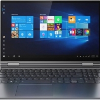 купить Ноутбук Lenovo Yoga C740-15IML 15.6** FHD(1920x1080) IPS nonGLARE/TOUCH/Intel Core i7-10510U 1.80GHz Quad/8GB/256GB SSD/GMA HD/WiFi/BT5.0/HD Web Camera/BLKB+FPR+USB-C/Active Pen/4cell/1,9 kg/W10/1Y/IRON GREY в Алматы фото 1