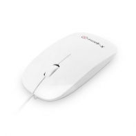 купить Мышь X-Game XM-100OUW, USB, Оптическая, 3D, 1000dpi, Проводная, Белый в Алматы фото 1