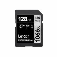 купить 128GB Lexar Professional 1066x SDXC UHS-II cards, up to 160MB/s read 120MB/s write C10 V30 U3 в Алматы фото 1