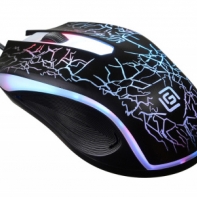 купить Мышь Oklick 395M SHADOW черный оптическая (1500dpi) USB (3but) в Алматы фото 1