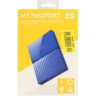 купить Внешний HDD Western Digital 4Tb My Passport 2.5* WDBUAX0040BBL-EEUE USB 3.0 (совместим с USB 2.0). Автоматическое резервное копирование с помощью ПО WD Backup. Защита паролем, В комплекте: Кабель USB 3.0, Программы WD Backup&trade;, WD Security&trade; и WD Drive в Алматы фото 2