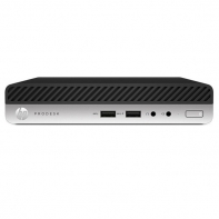 купить ПК HP  Prodesk 400 G4  DM / 400G4DM / i3-8100T / 8GB / 256GB M.2 PCIe NVMe / DOS / 1yw / USB  Slim kbd / mouseUSB / Stand / Sea and Rail / No 3rd Port в Алматы фото 1