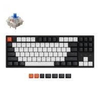 купить Клавиатура Keychron C1-H2 TKL Blue Switch RGB Hot-Swap Gateron G pro Mechanical в Алматы фото 1