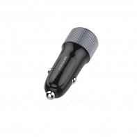 Купить Автомобильное зарядное устройство LDNIO C510Q 2*USB（A,C) Type-C Чёрный Алматы