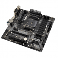 купить ASRock B450M PRO4 sAM4 B450 4xDDR4, M.2, HDMI-DVI-VGA, mATX в Алматы фото 3