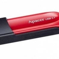 купить USB-накопитель, Apacer, AH25A, AP64GAH25AB-1, 64GB, USB 3.1, Чёрный в Алматы фото 1