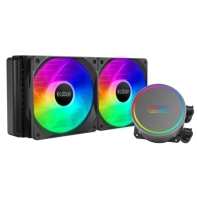 купить Водяное охлаждение для CPU PCCooler GI-CL240 PRO RGB TDP 250W LGA Intel/AMD Black GI-CL240 PRO в Алматы фото 1