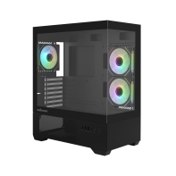 Купить Корпус Zalman Chronix V2, Mid Tower, ATX, m-ATX, m-ITX, Black, 2x2.5*/2x3.5*, USB3.0, USB2.0, USB-C в Алматы