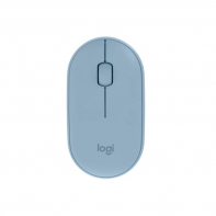 купить LOGITECH Pebble M350 Wireless Mouse - BLUEBERRY - 2.4GHZ/BT - EMEA - CLOSED BOX в Алматы фото 1
