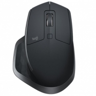 купить Мышь беспроводная Logitech MX Master 2S GRAPHITE (темно-серая, 200-4000 dpi, Bluetooth, 2.4 GHz/USB-ресивер (Logitech Unifying&reg;), 7 кнопок, перезаряжаемая литий-полимерная батарея (500 мА&middot;ч)) в Алматы фото 1