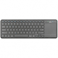 купить Клавиатура беспроводная Trust Mida Wireless Bluetooth Touchpad Keyboard RU 23009 в Алматы фото 2
