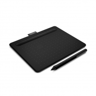купить Графический планшет, Wacom, Intuos Small (СTL-4100K-N), Разрешение 2540 lpi, Чувствительность к нажатию 4096, 4 программируемые клавиши, 2 клавиши на пере, Размер планшета 200*160*8,8 мм, Чёрный в Алматы фото 1