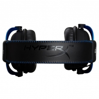 купить Наушники, HyperX, HX-HSCLS-BL/EM, Игровая гарнитура, Микрофон поворотный гибкий, Динамики 53 мм, 30-500 мВт, 15-25000гц, 3.5 Mini Jack   удлинитель – 3,5 мм штекеры стерео и микрофона, Чёрный, Цветная коробка в Алматы фото 3