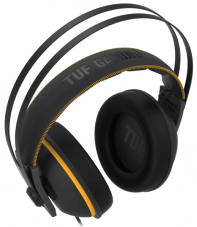 купить Гарнитура ASUS TUF Gaming H7 черно-желтый 90YH01MY-B8UA00, 20 ~ 20000 Гц, 32 Ом, разъем 3.5 мм.Длина шнура 1.3 м в Алматы фото 3