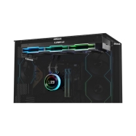 купить Водяное охлаждение для CPU Lian Li Hydroshift l LCD-C 360TL Black G89.GHS2LCD36TB.00 в Алматы фото 3
