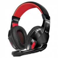 Купить SVEN AP-G857MV Игровые стереонаушники с микрофоном черный-красный /  Алматы